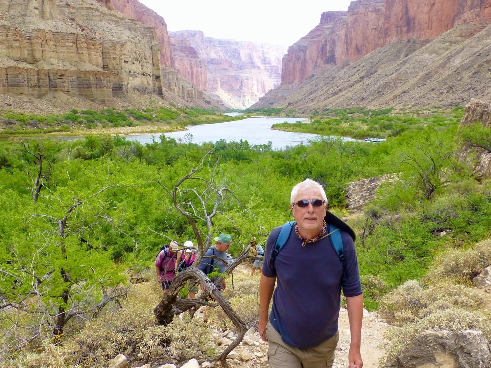 White water rafting on the Colorado river