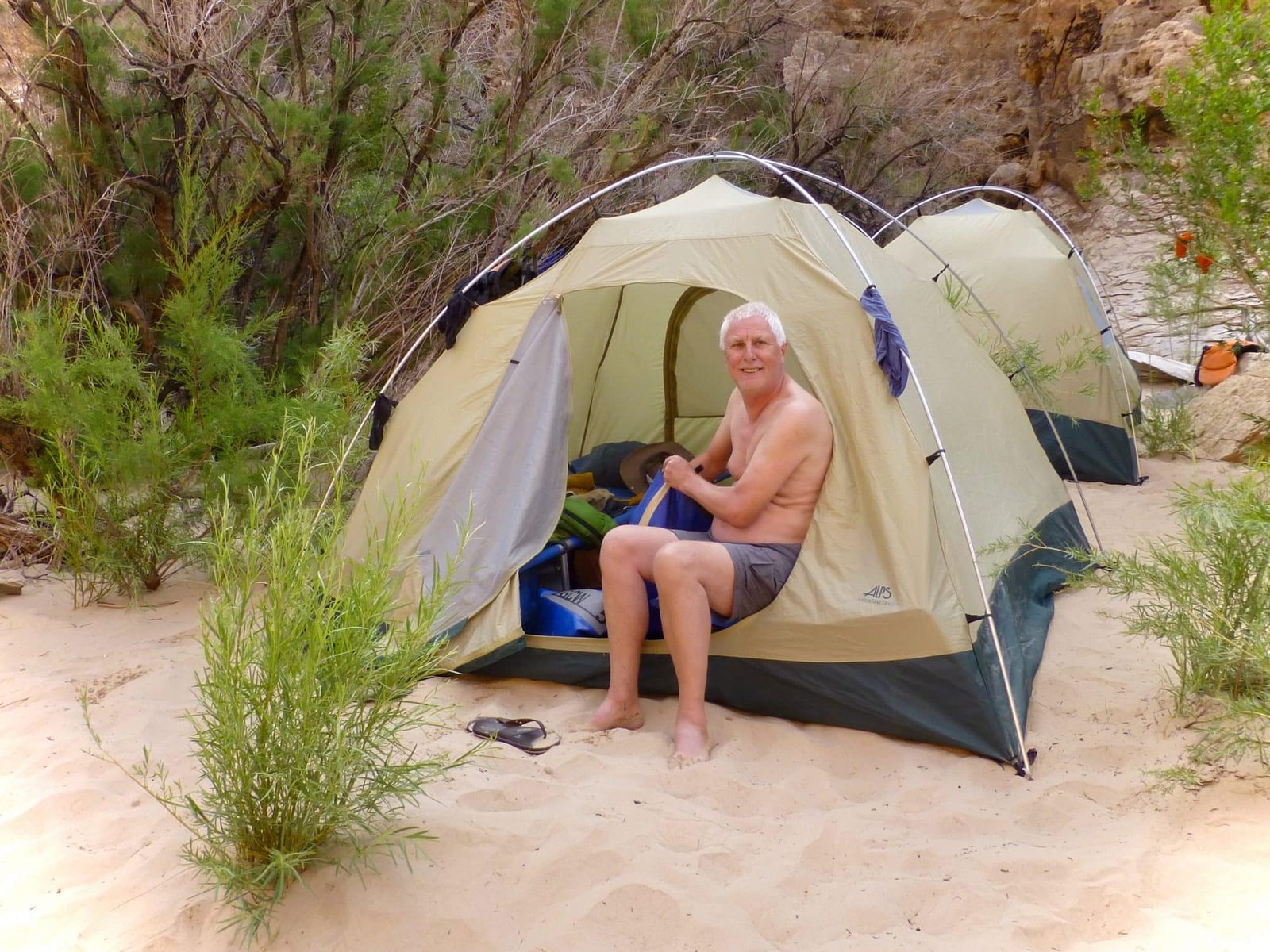 White water rafting on the Colorado river