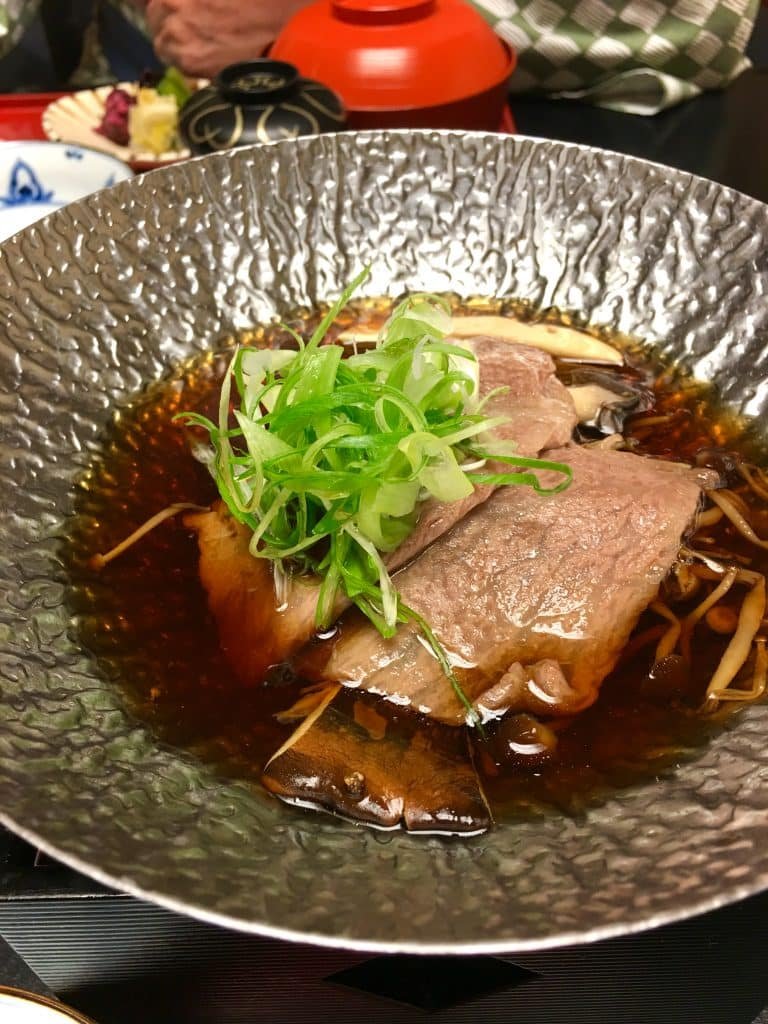A multi course Japanese style haute cuisine kaiseki dinner? We recommend you eat both dinner and breakfast in a ryokan at least once when you visit Japan.