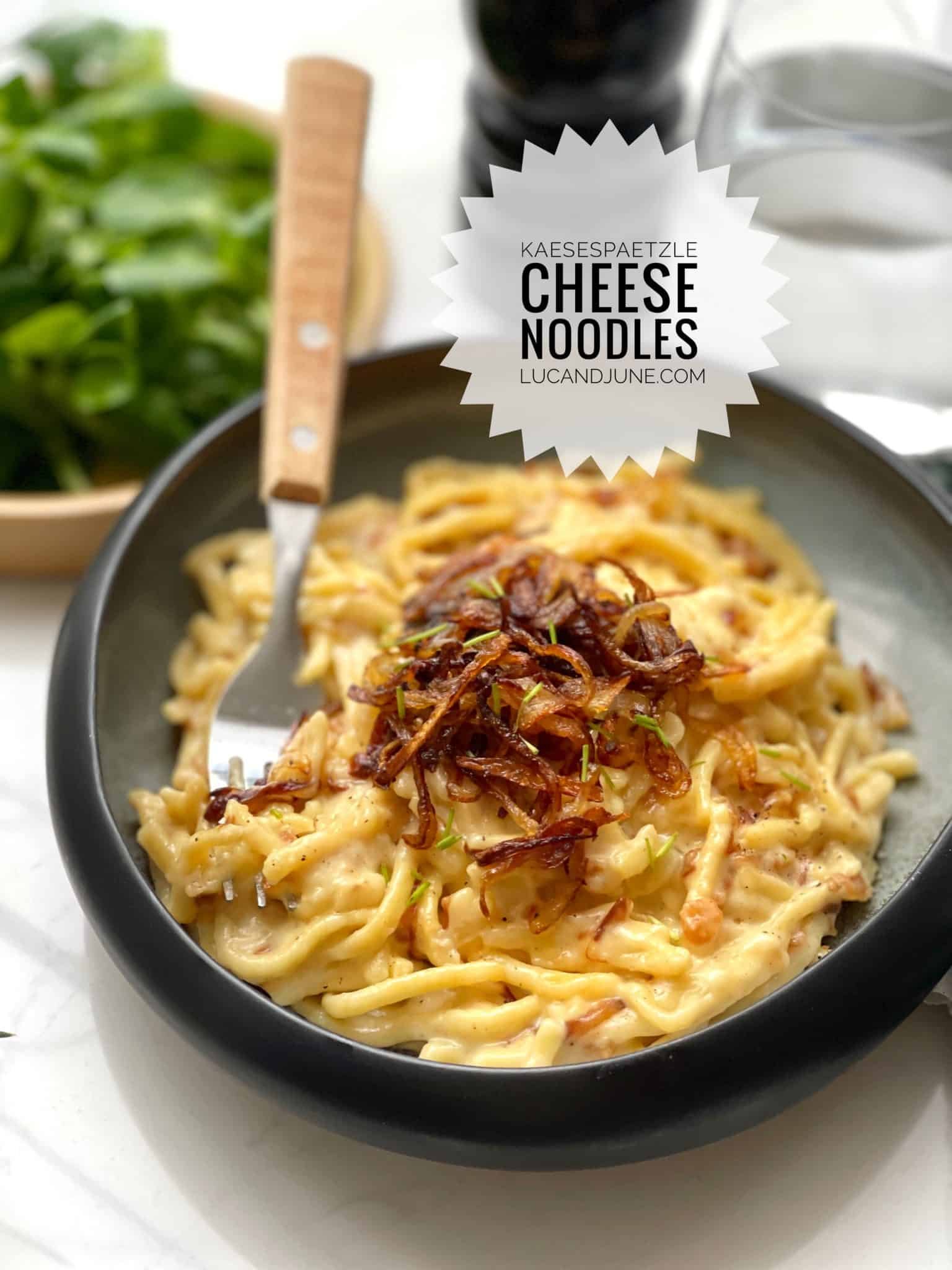 Are these wonky looking egg noodles the same as pasta, and how to make lush cheese Spaetzle at home? Let's find out right now!